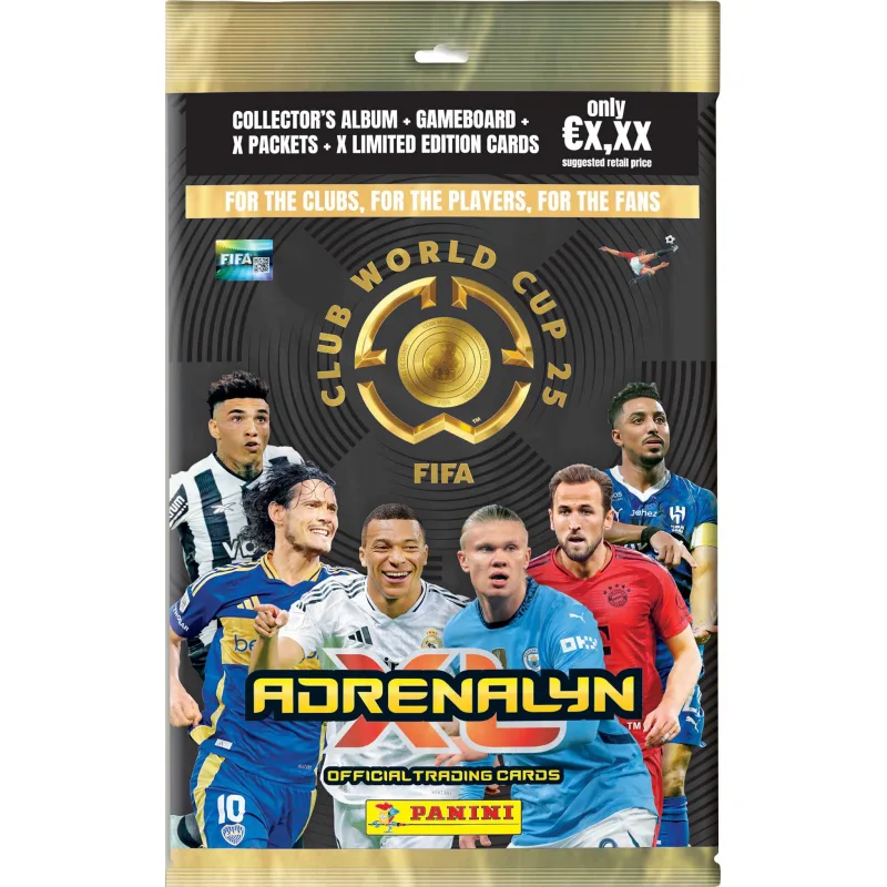 Panini FIFA CLUB WORLD CUP 2025 - ADRENALYN - štartér set