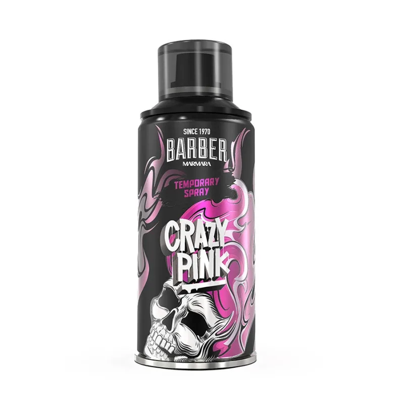 Ružový sprej na vlasy MARMARA BARBER Temporary spray Crazy pink 150 ml