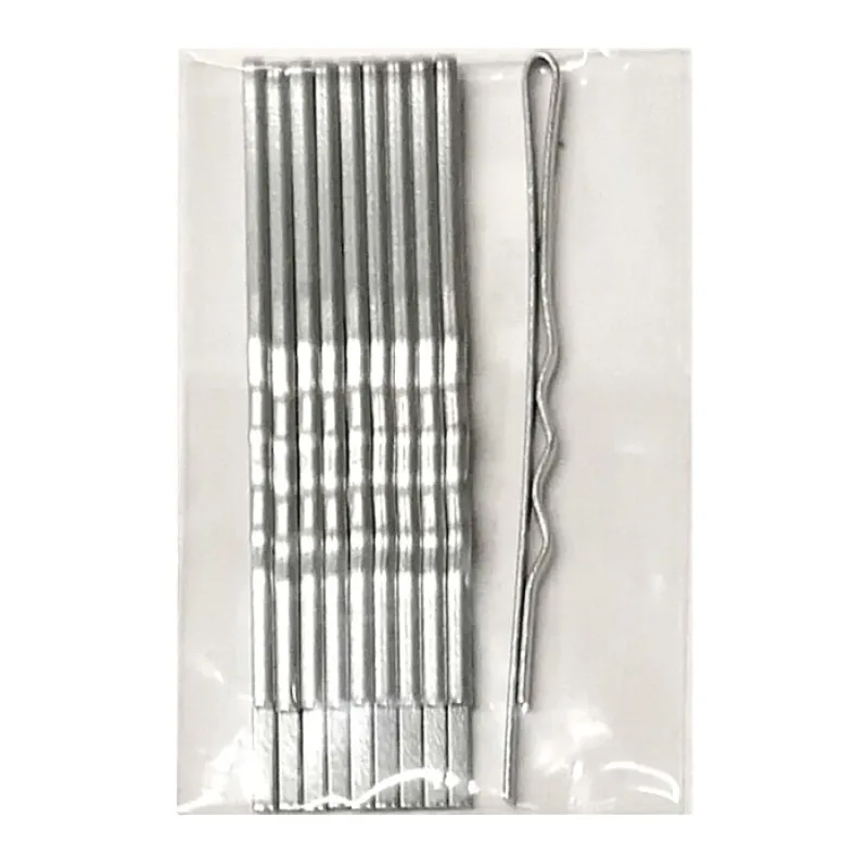 DUKO-EXIM DUKO Pomôcky Kadernícke sponky do vlasov 6cm - strieborné 10ks