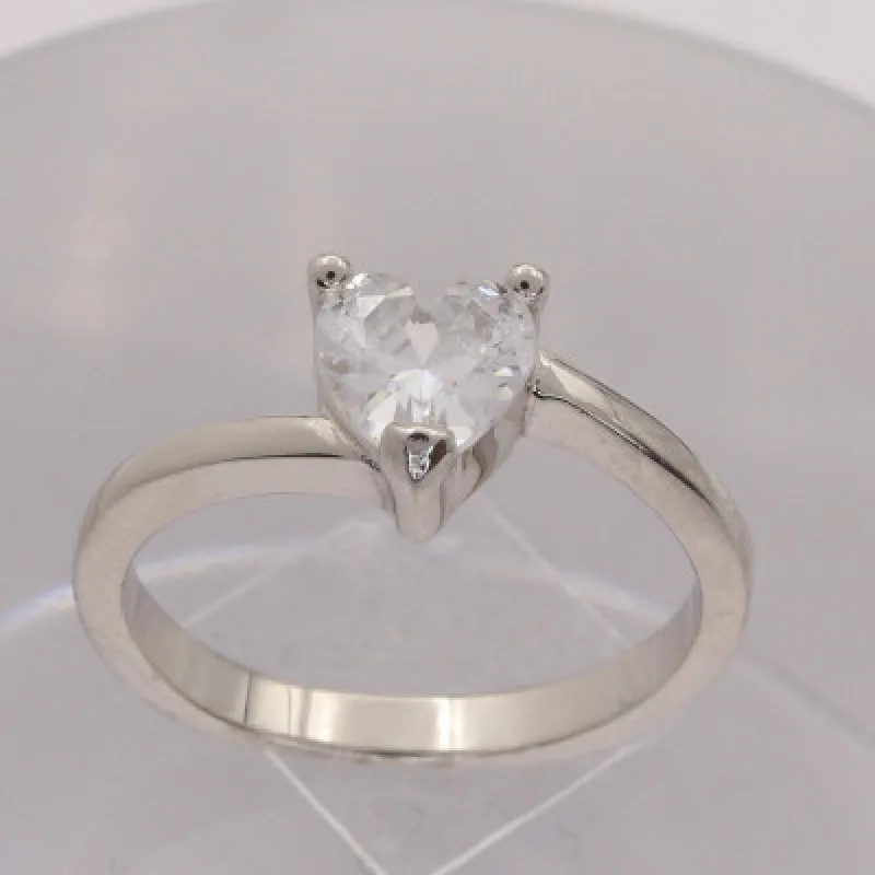 Strieborný prsteň s kameňom KA R3026, 57