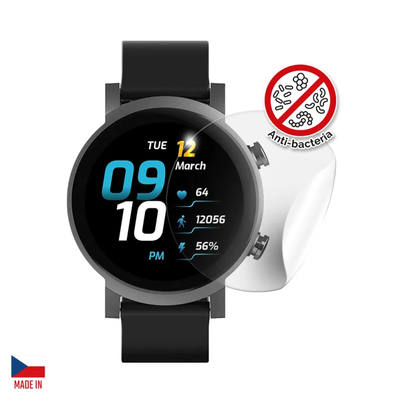 Screenshield Anti-Bacteria TICWATCH E3 folie na displej TIW-E3AB-D