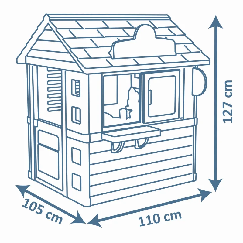 Smoby Domček cukráreň
