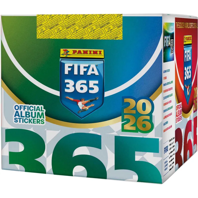 PANINI FIFA 365 2025/2026 - samolepky - BOX (36 ks)