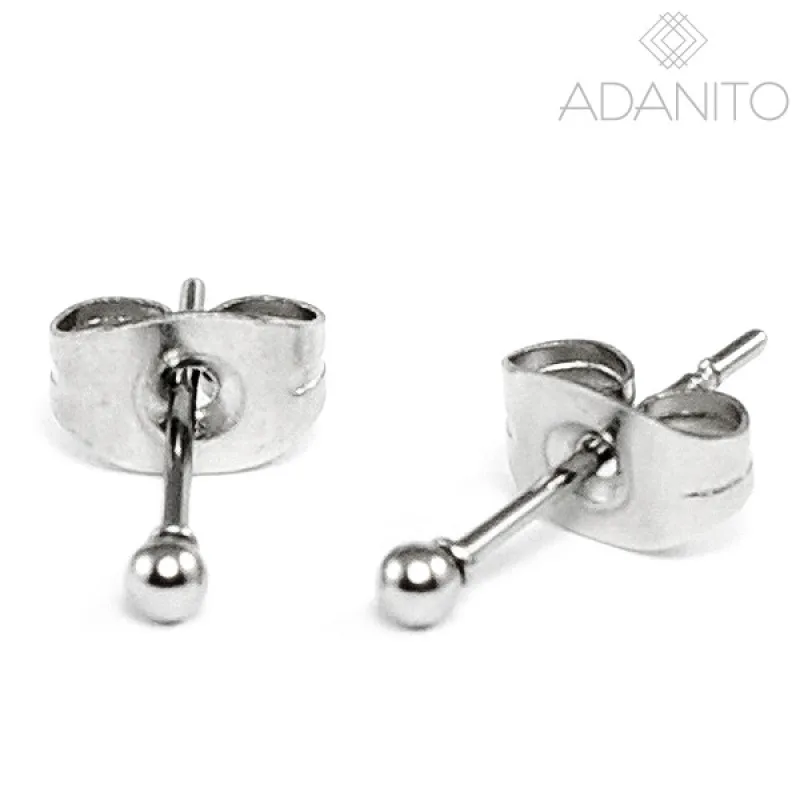 Náušnice z chirurgickej ocele pecky SCREAM SU372