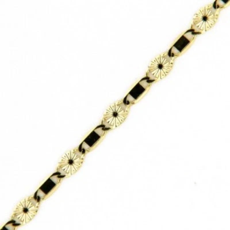 Zlatá retiazka zo žltého zlata KA GVGL/030/D1/1, 42, 1.37 g