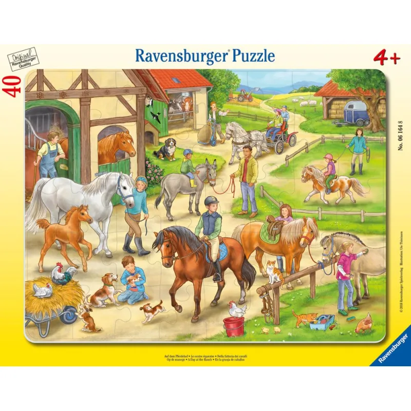 Ravensburger Na konskej farme 40 kusov