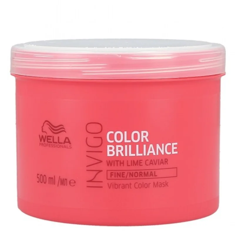 WELLA Invigo Color Brilliance Fine Vibrant Color Mask 500ml - kúra pre jemné farbené vlasy