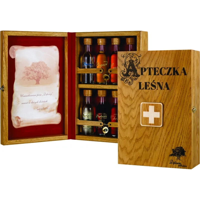 Debowa Dębowa Lesná Apotéka 8 x 0,05l 37,88% 0,4l