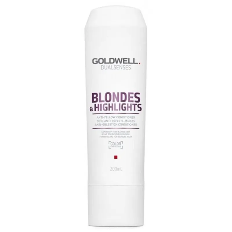 GOLDWELL Dualsenses Blondes And Highlights Conditioner 200ml - neutralizuje žlté odtiene