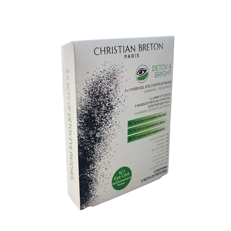 Christian Breton Detox & Bright Eye Contour Mask 3 x 2,5 ml