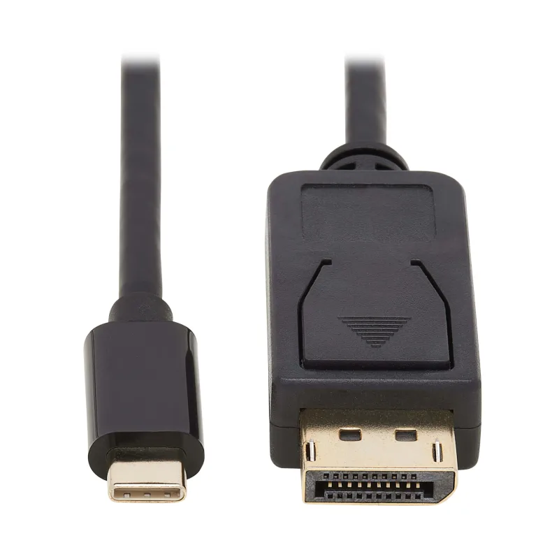 EATON Adaptér USB-C / DisplayPort BiDirect, uzamykatelný konektor, 4K 60Hz, HDR (Samec/Samec), kabel 1.8m U444-006-DP-BD