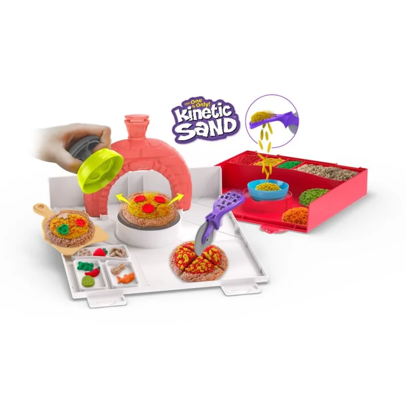 Spin Master KINETIC SAND VÝROBA PIZZY