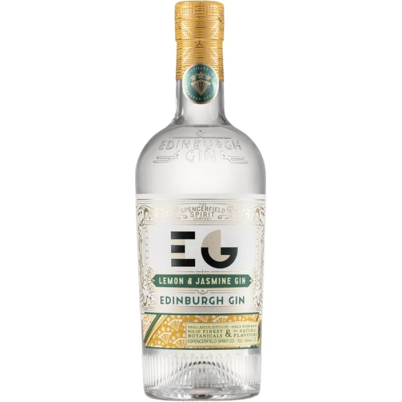 Edinburgh Lemon & Jasmine 40% 0,7 l (čistá fľaša)