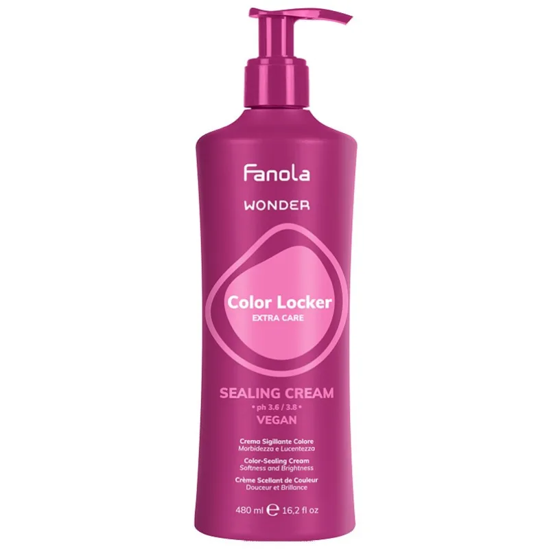 FANOLA Wonder Color Locker Sealing Cream 480ml - starostlivosť o ochranu farby