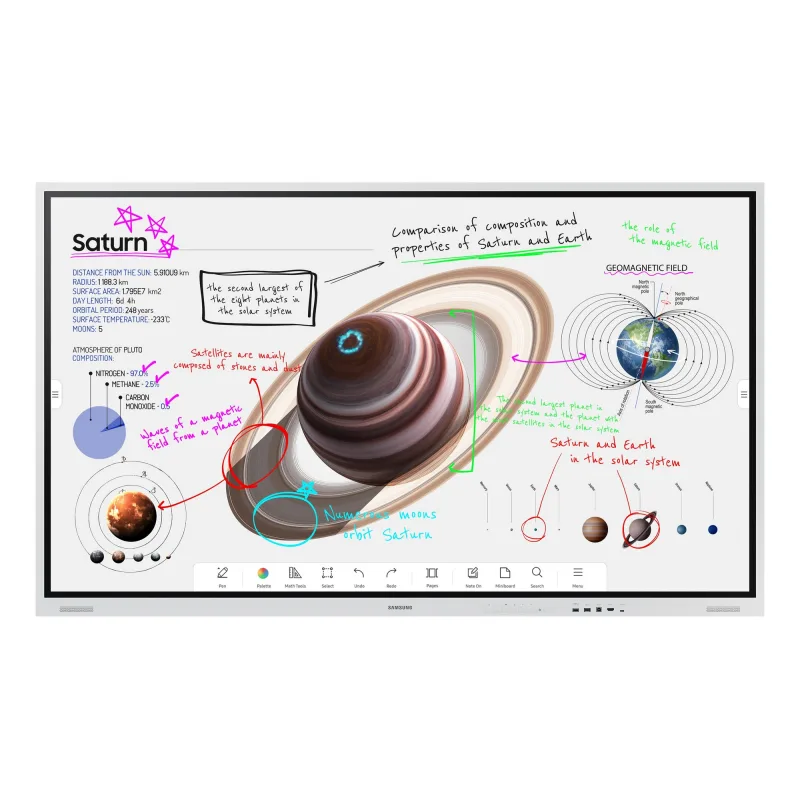 75" LED Samsung WM75B- Flip Pro,UHD,350cd,16/7 LH75WMBWLGCXEN
