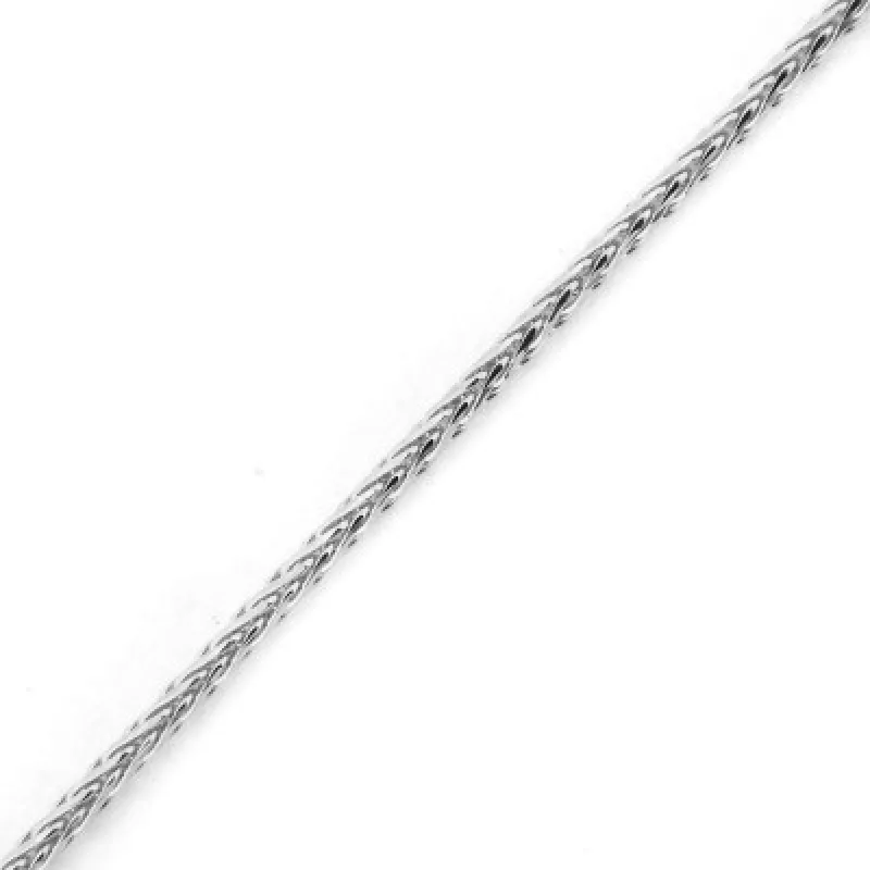 Zlatá retiazka z bieleho zlata KA SPIGA/025W, 50, 2.78 g