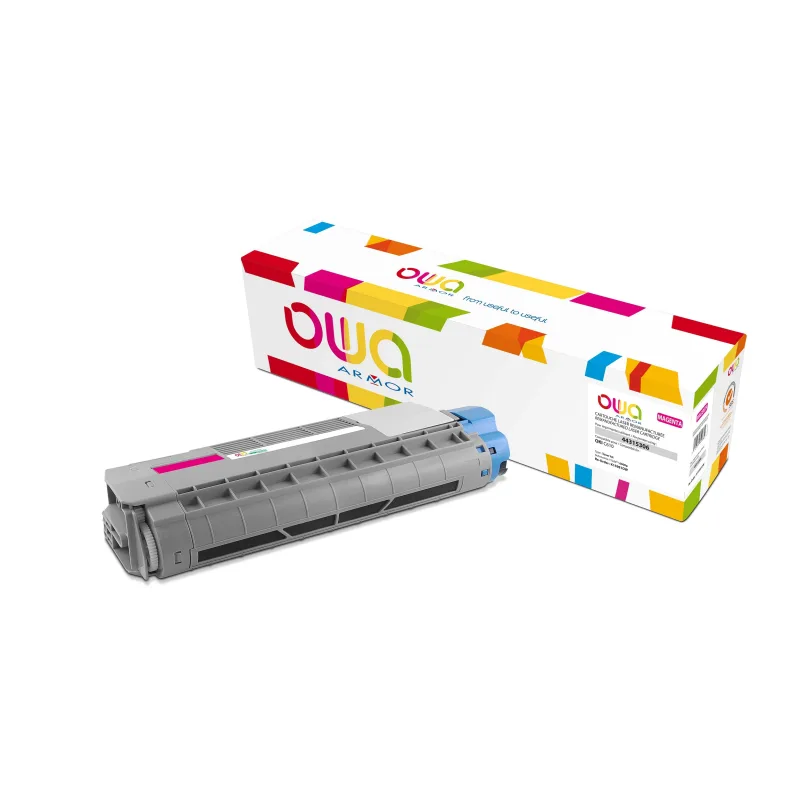 OWA Armor toner kompatibilní s OKI 44315306, 6000st, červená/magenta K15981OW