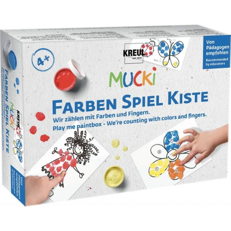 MUCKI sada malířský box - Play me paintbox