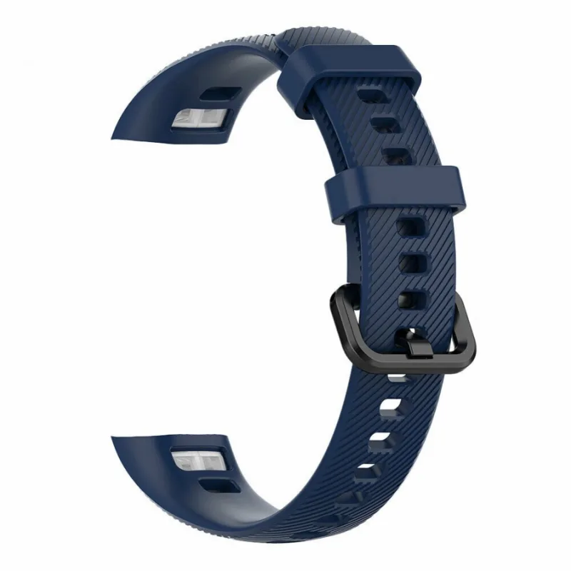 Silikonový řemínek tmavě modrý pro Honor Band 4 a Band 5 ESES 1530001136