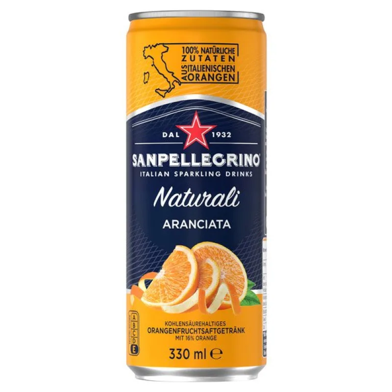 San Pellegrino Pomaranč 330ml x6