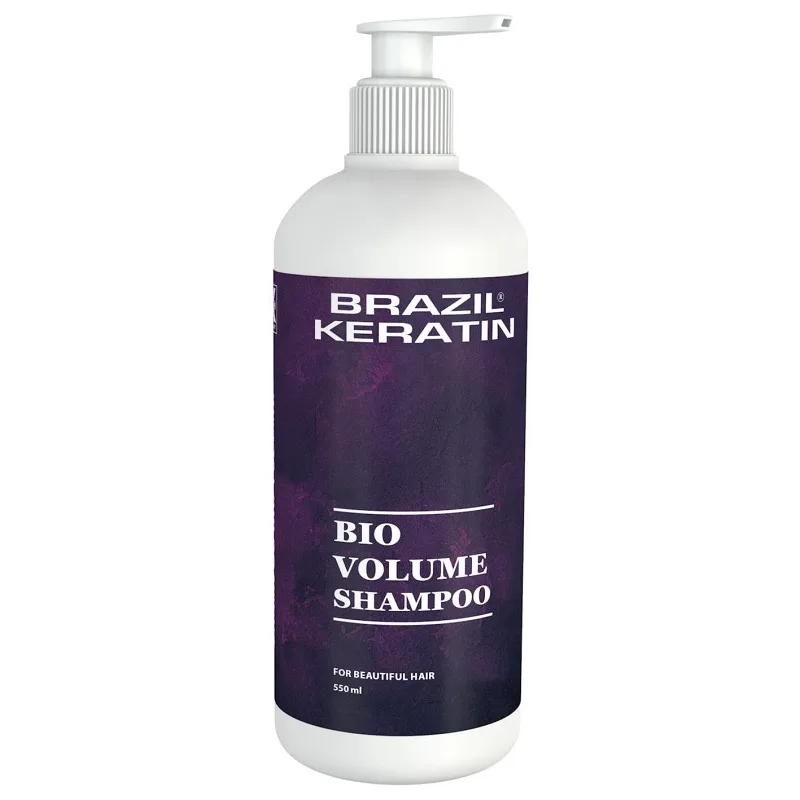 BRAZIL KERATIN Bio Shampoo Volume keratínový šampón pre väčší objem vlasov 550ml