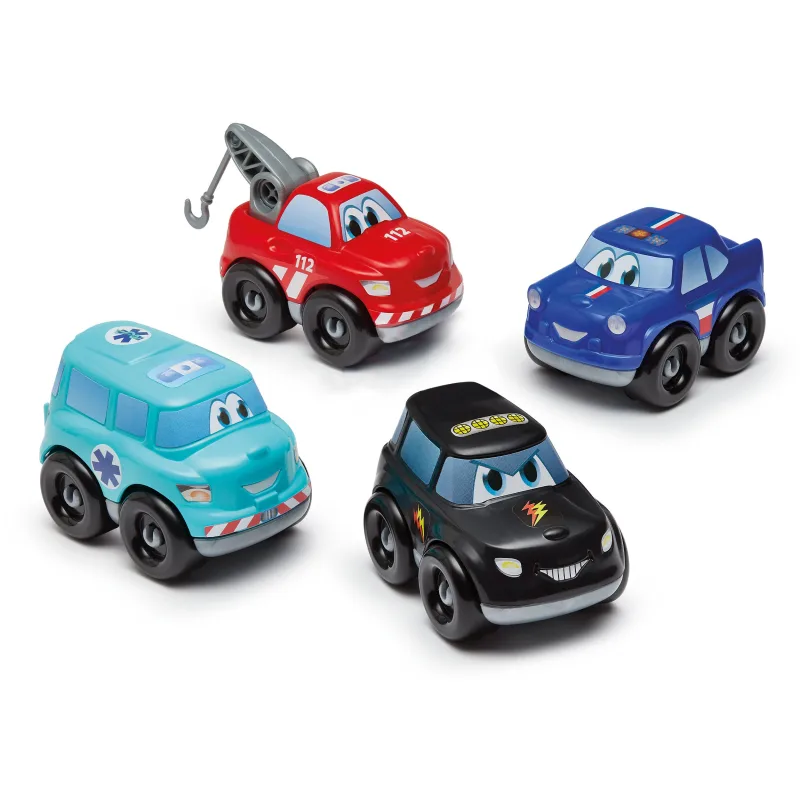 Ecoiffier Abrick Car set 3+1