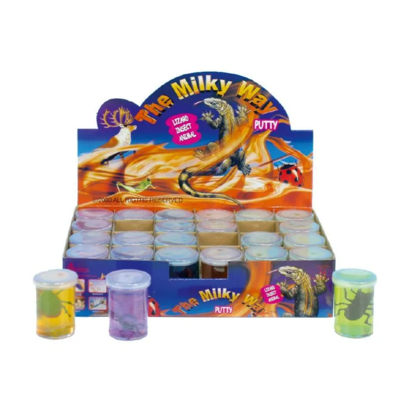 Teddies Sliz - hmota hmyz 6cm asst 6 farieb