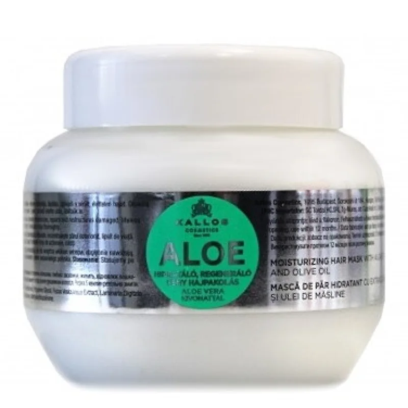 KALLOS KJMN Aloe Hair Mask 275ml - hydratačná maska s Aloe Vera na suché vlasy
