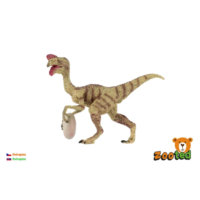 ZOOted Oviraptor s vajcom zooted plast 12cm v sáčku