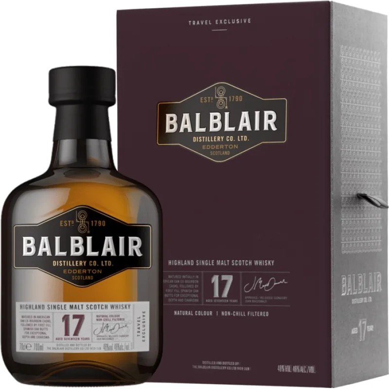 Balblair 17 ročná 46% 0,7l
