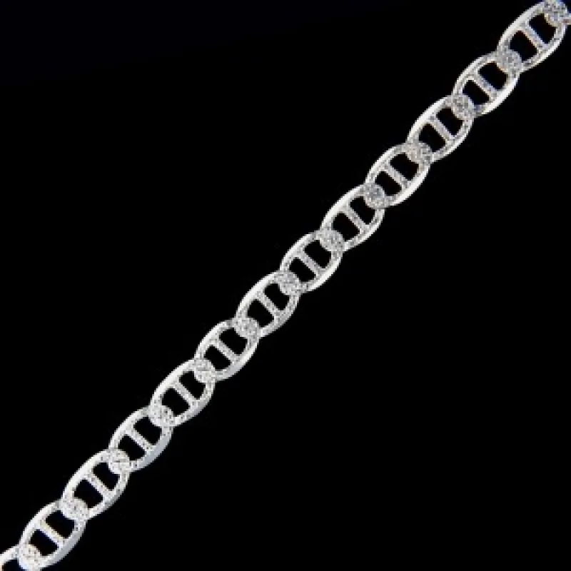 Strieborná retiazka KA RPMP140RH, 45 cm, 18.50 g