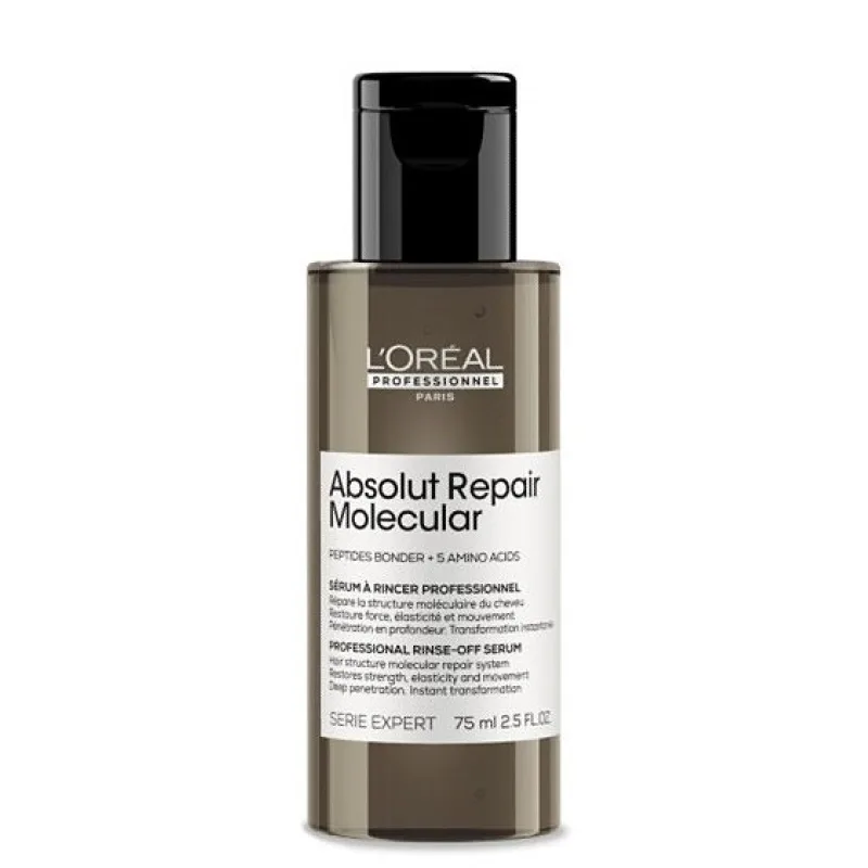 LOREAL Serie Expert Absolut Repair Molecular Rinse-Off Serum 75ml - pre značne poškodené vlasy