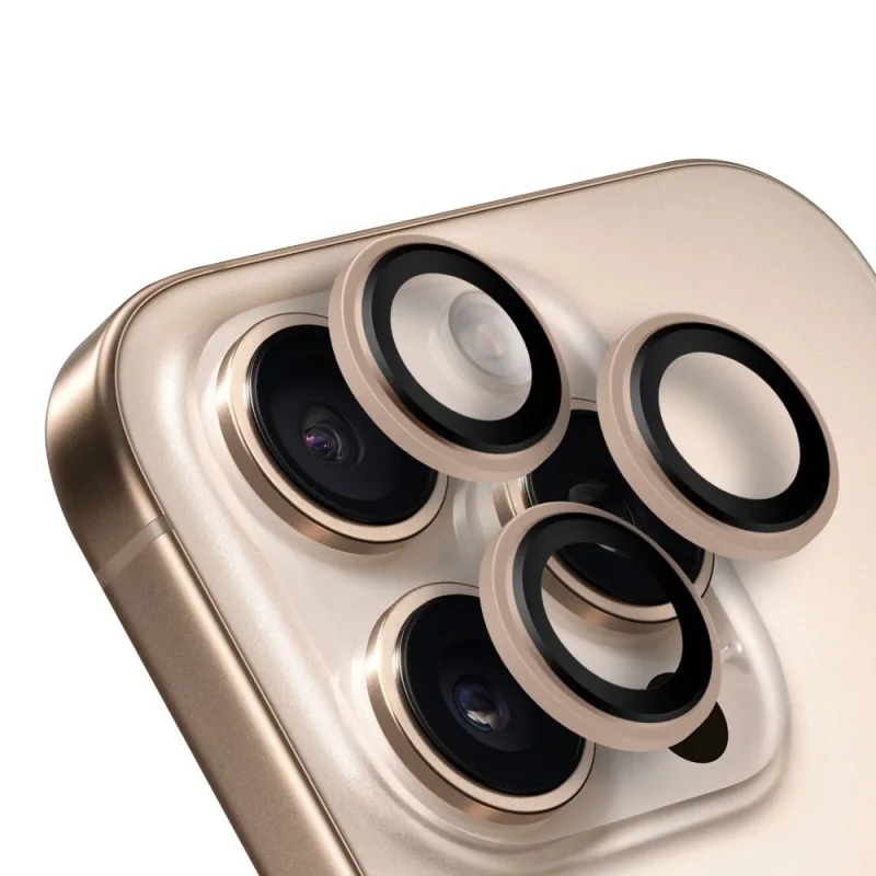 OBAL:ME Ochrana Čoček pro Apple iPhone 16 Pro/16 Pro Max Desert Titanium 8596311279058