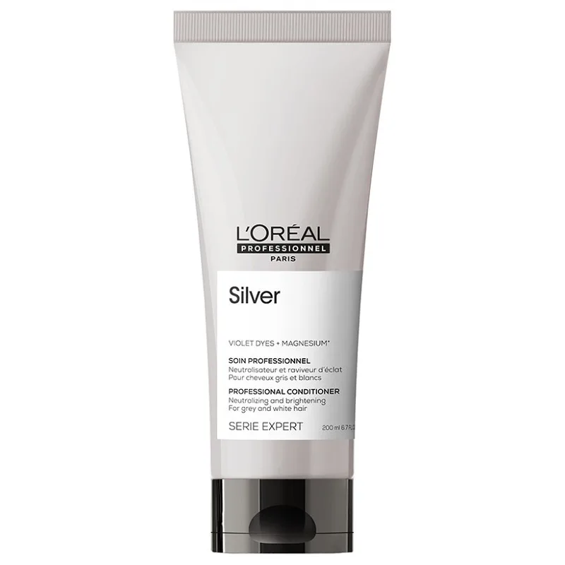 LOREAL Professionnel Séria Expert Silver Conditioner 200ml - kondicionér pre šedé a biele vlasy