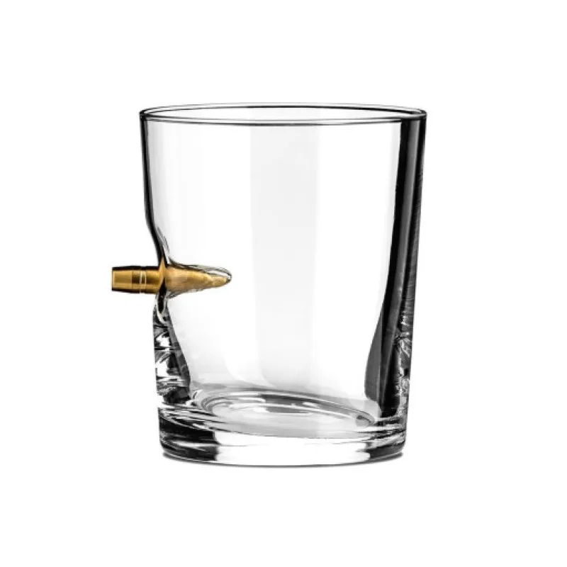 Sklenice na whisky s pravou kulkou, 278 ml.