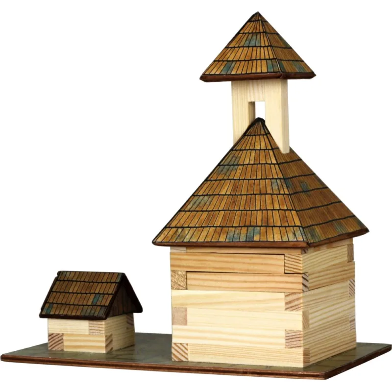 Walachia Valašská zvonica a studňa