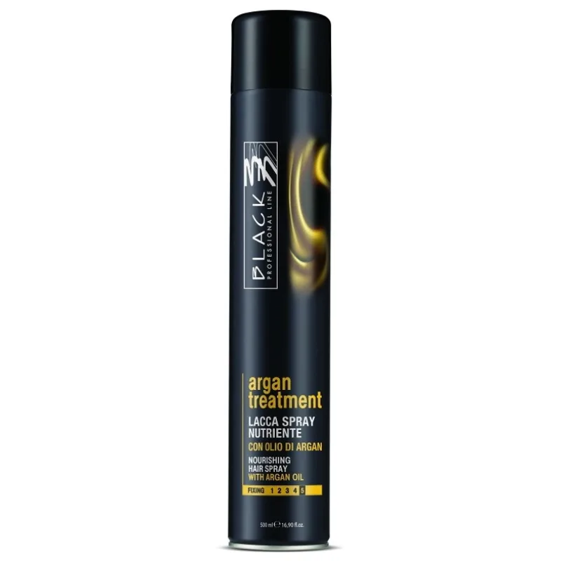BLACK Professional Argan Treatment Spray 500ml - lak na vlasy s arganovým olejom