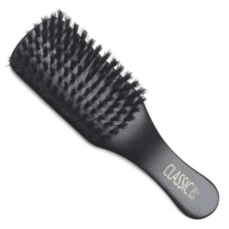 SIBEL Classic 57 Drevená kefa Wood Black 50x175mm - prírodné diviačie štetiny