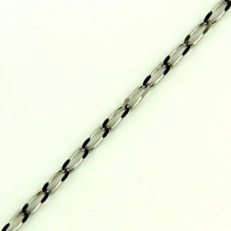 Zlatá retiazka z bieleho zlata KA GRD/035W, 45, 1.38 g