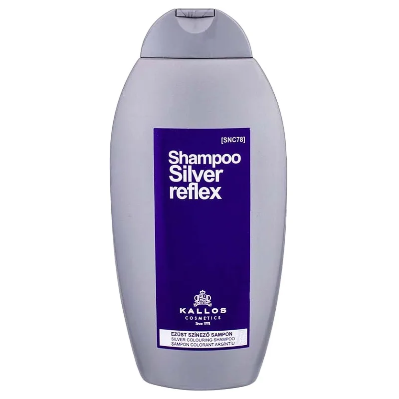 KALLOS Cosmetics Silver Reflex Shampoo 350ml - strieborný šampón pre blond vlasy