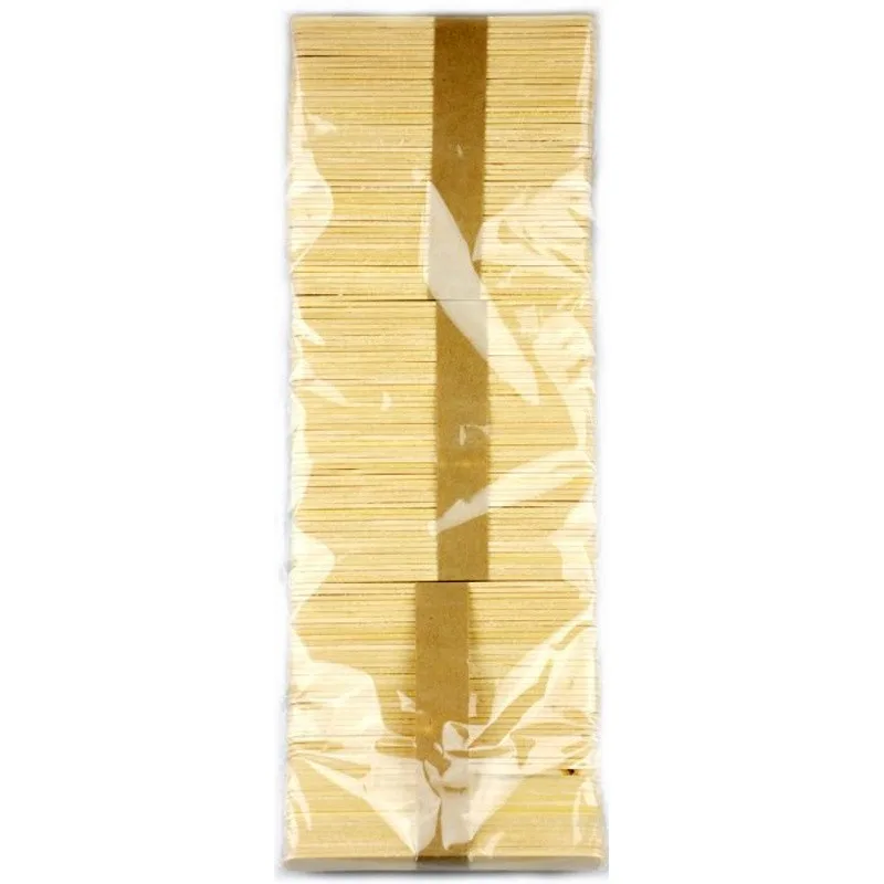 Creatoys Dřívka přírodní 150 ks, 114x10x2 mm