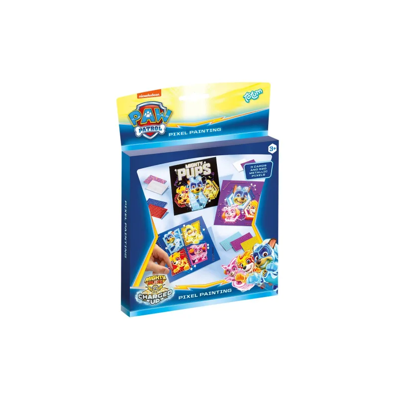 Lowlands Mozaika farebná Tlapková patrola/Paw patrol v krabičke 18x24,5x2cm