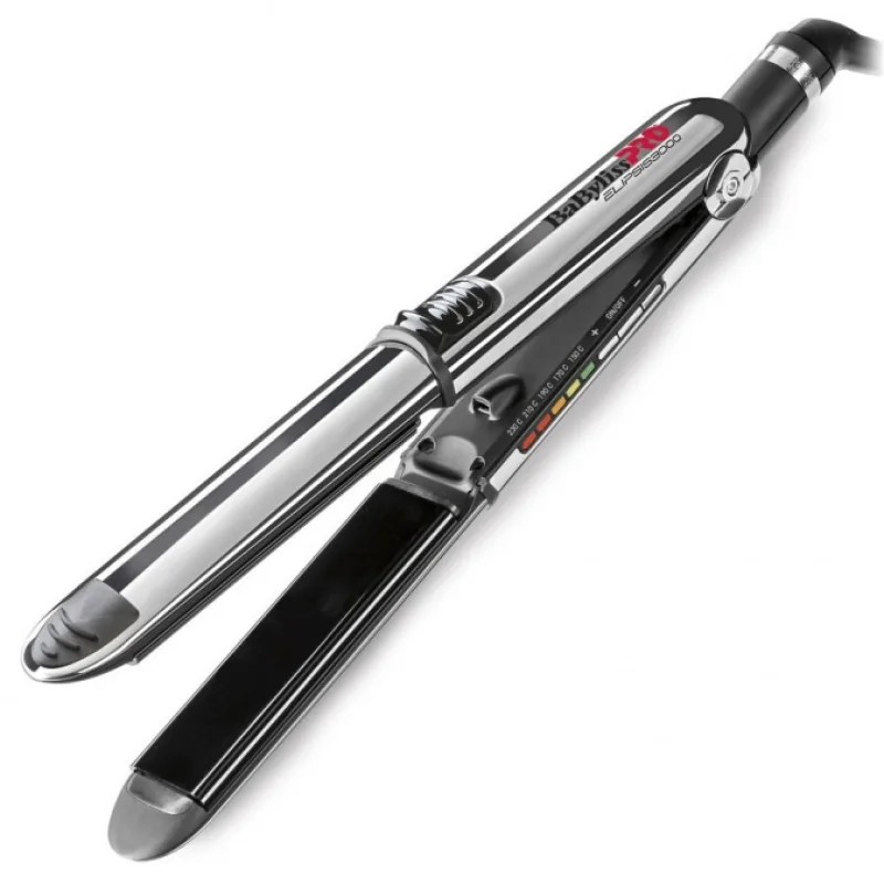 BABYLISS PRO ELIPSIS 3000EPE BLACK - Profesionálna žehlička na vlasy - strieborno čierna