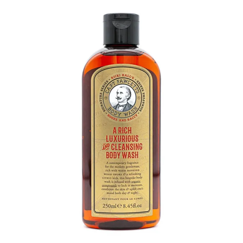 Pánsky sprchový gél CAPTAIN FAWCETT Body wash Ricki Hall's Booze and Baccy 250 ml