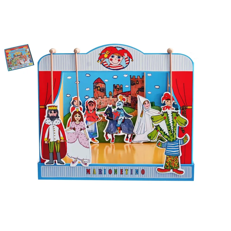 Bábkové divadlo univerzálne v krabici 48x42x6cm