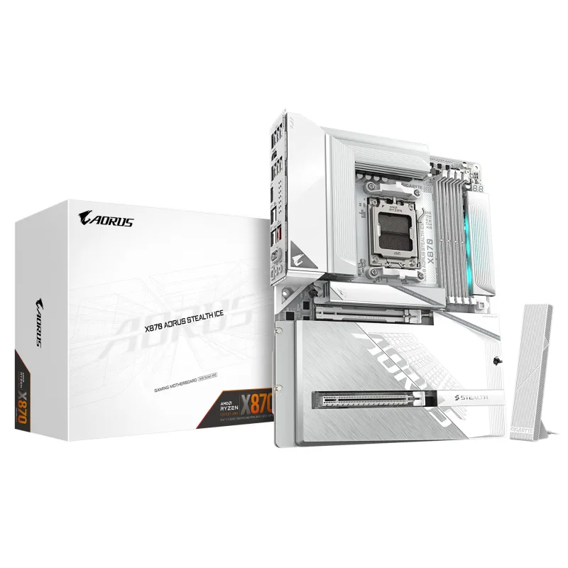 GIGABYTE X870 AORUS STEALTH ICE/AM5/ATX X870 A STEALTH ICE