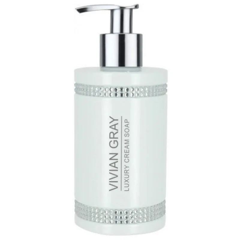 VIVIAN GRAY CRYSTALS WHITE Luxury Cream Soap 250ml - luxusné tekuté mydlo na ruky