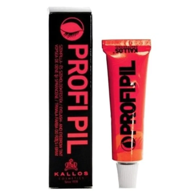 KALLOS Cosmetics Profi Pil Brown 15ml - farba na riasy a obočie - hnedá