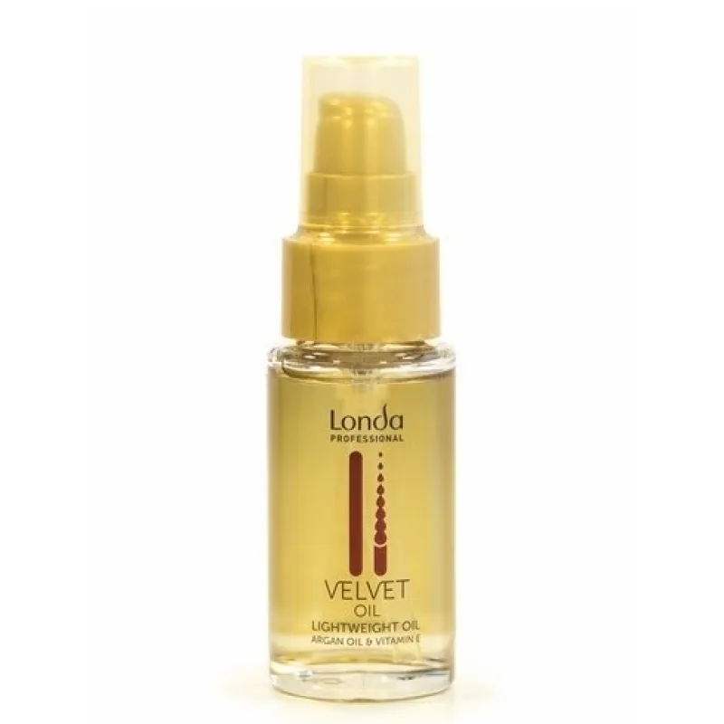 LONDA Velvet Oil Argan Lightweight Oil 30ml - regeneračný olej proti štiepeniu a krepovateniu
