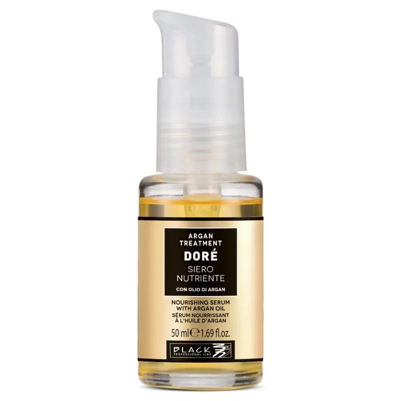 BLACK Doré Argan Serum 50ml - vyživujúce sérum pre suché a lámavé vlasy